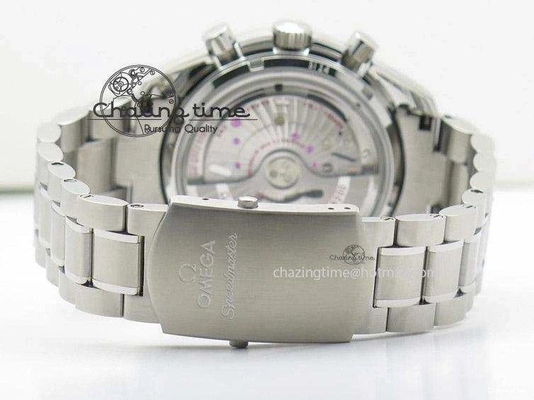 0728 Efficient Speedmaster Professional Moonwatch Chrono AXF Best Edition On SS Bracelet A 8286